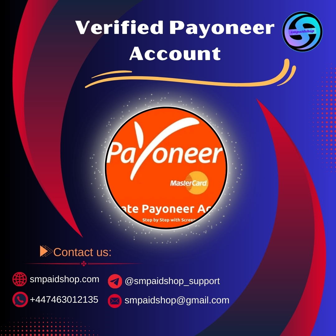 Buy Verified Payoneer Account - Smpaidshop - Best Quality Online Bank Account